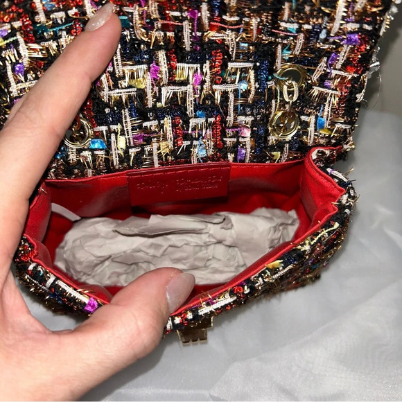 Tiny Treats By Zomi Gems Girls Classic Tweed Small Handbag NWT - Picture 5 of 5